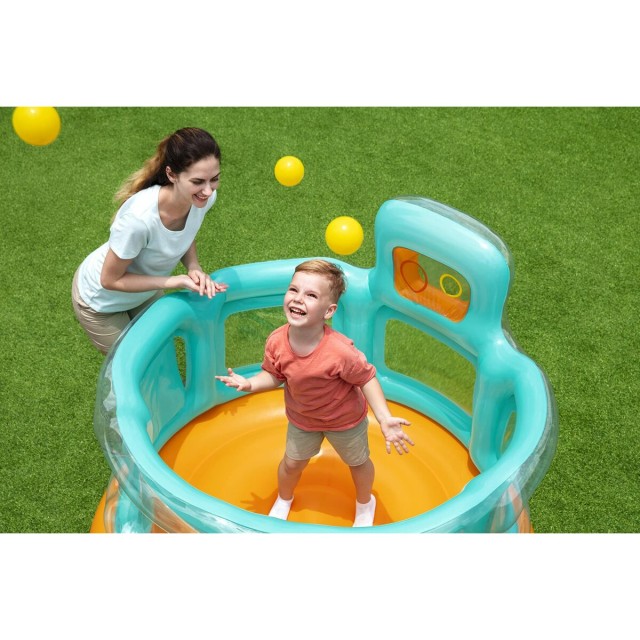 Bestway Saltador Hinchable Juegos con Bolas 152x152x117 cm +3 Años In