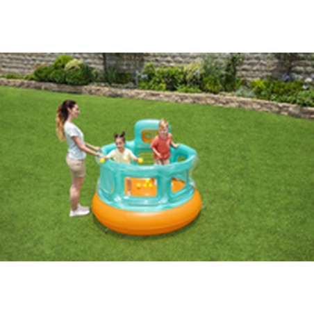 Bestway Saltatore Gonfiabile con Giochi e Palline 152x152x117 cm +3 An