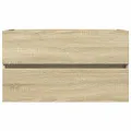 Armoire d'évier chêne sonoma 80x38,5x45 cm Bois d'ingénierie