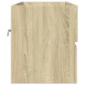 Armoire d'évier chêne sonoma 80x38,5x45 cm Bois d'ingénierie