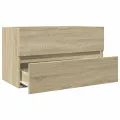 Armoire d'évier chêne sonoma 80x38,5x45 cm Bois d'ingénierie