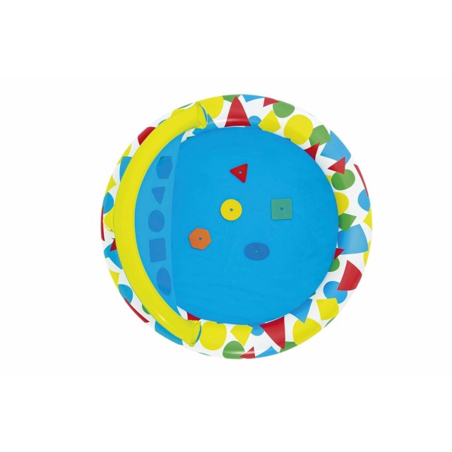 Bestway Opblaasbaar Kinderzwembad Leren 120x117x46 cm +4 maanden Tuin