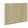 Armoire suspendue Chêne sonoma 80x31x60 cm Aggloméré