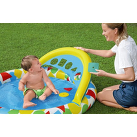 Bestway Opblaasbaar Kinderzwembad Leren 120x117x46 cm +4 maanden Tuin