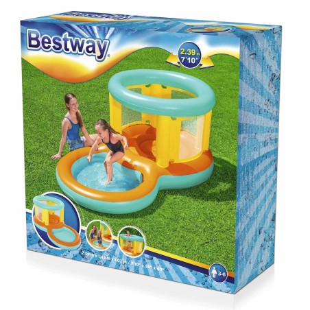 Bestway Piscina Gonfiabile Parco Giochi Saltatore 239x142x102 cm +3 a