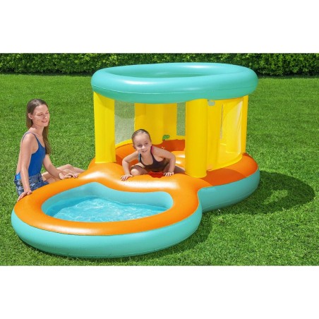 Bestway aufblasbares Poolspielzentrum Hüpfburg 239x142x102 cm +3 bis