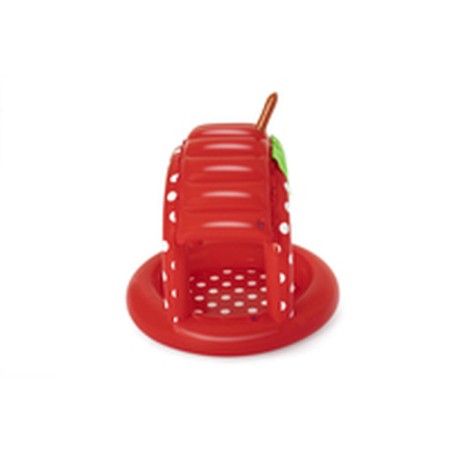 Bestway Opblaasbaar Kinderzwembad met Dak Gewatteerde Bodem 91x91x91 c