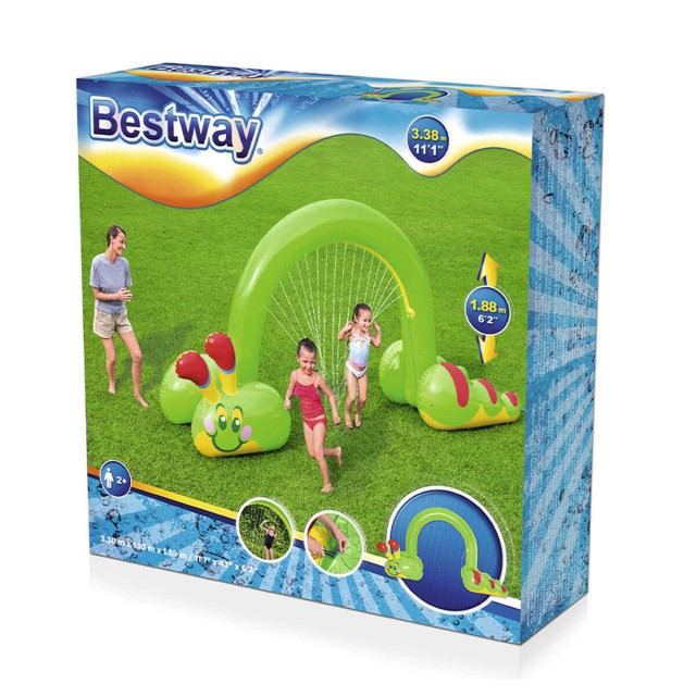 Bestway Asperseur Gonflable Jumbo Ver 338x110x188 cm +2 Ans Jardin 523