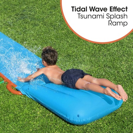 Bestway Piste Glissante Tsunami Individuelle 488x82 cm +3 Ans Jardin 5