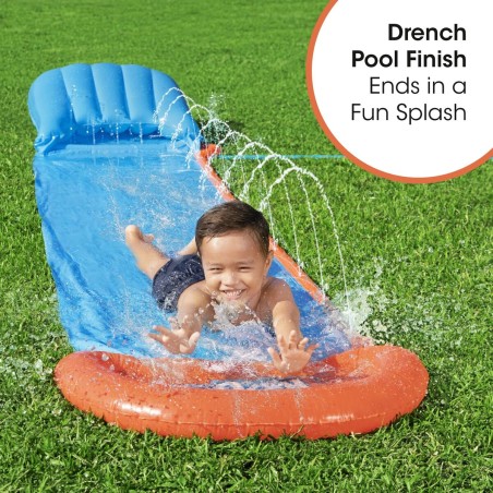 Bestway Piste Glissante Tsunami Individuelle 488x82 cm +3 Ans Jardin 5