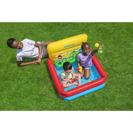 Bestway Inflatable Kids Pool with Balls 104x94x61 cm +2 Years Garden 5