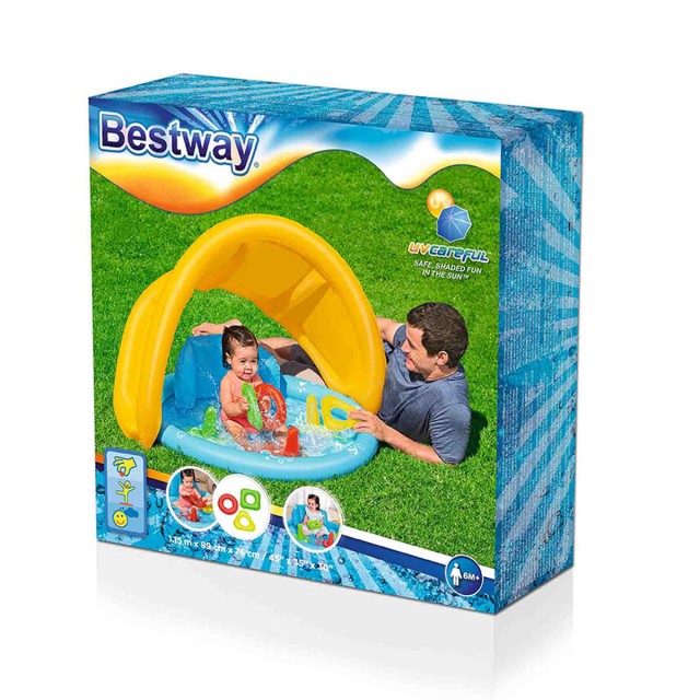 Inflatable Paddling Pool for Children Bestway 115 x 89 x 76 cm 31 L