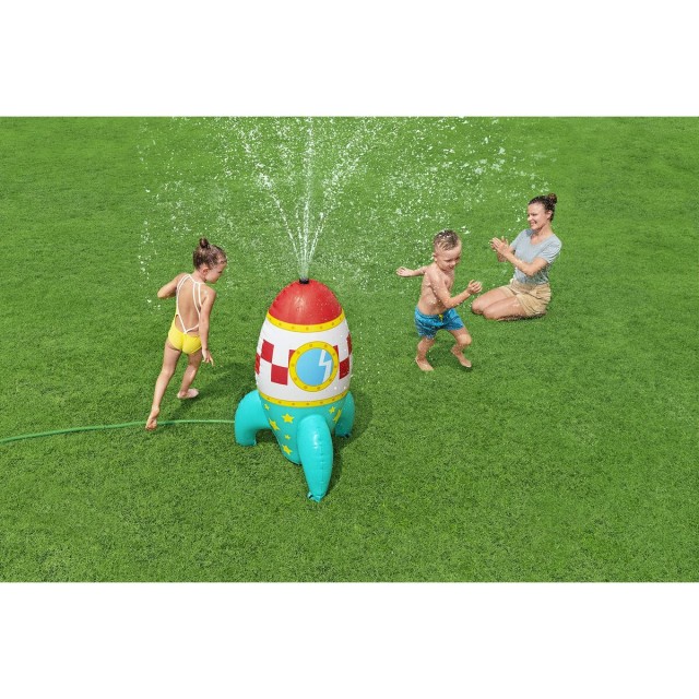 Bestway Aufblasbarer Weltraum-Sprinkler 64x61x102 cm +2 Jahre Garten 5