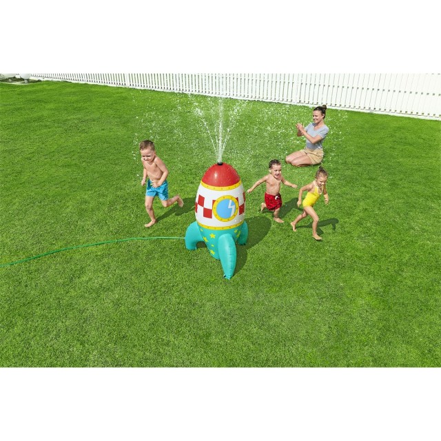 Bestway Aufblasbarer Weltraum-Sprinkler 64x61x102 cm +2 Jahre Garten 5