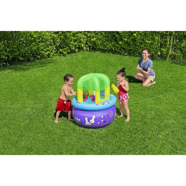 Bestway Mesa de Aprendizaje Juegos Hinchable 76x76x88 cm +18 Meses Int