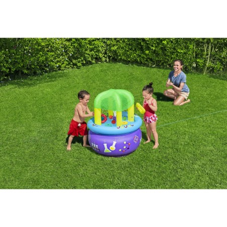 Bestway Tavolo di Apprendimento Giochi Gonfiabile 76x76x88 cm +18 Mesi