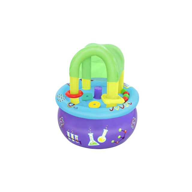 Bestway Mesa de Aprendizaje Juegos Hinchable 76x76x88 cm +18 Meses Int