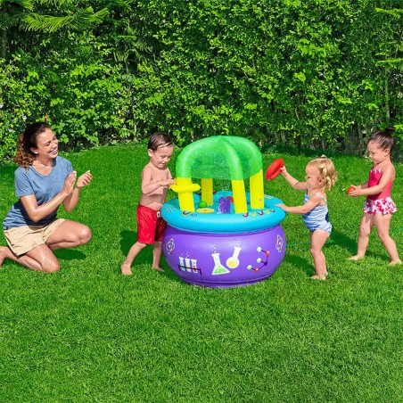 Bestway Mesa de Aprendizaje Juegos Hinchable 76x76x88 cm +18 Meses Int