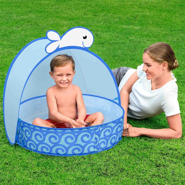 Bestway Kinderzwembad Zelfopbouwend Walvis 78x68x60 cm +2 Jaar Tuin 52