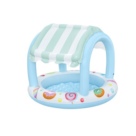 Bestway Piscina Hinchable Infantil Aro Tienda de Helados 104x84 cm +2