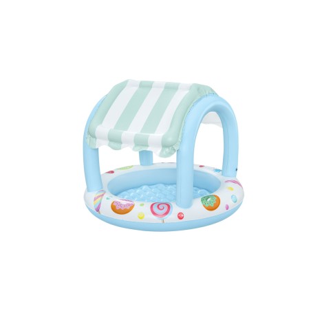 Bestway Aufblasbares Kinderbecken Eiskremstand-Ring 104x84 cm +2 Jahre