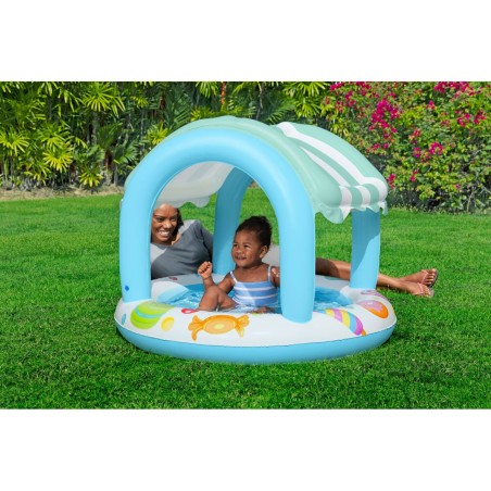 Bestway Piscina Gonfiabile per Bambini con Anello a Forma di Gelateria