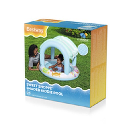 Bestway Opblaasbaar Kinderzwembad IJssalon Ring 104x84 cm +2 Jaar Tuin