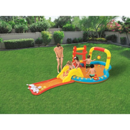 Bestway Piscina Hinchable Parque de Juegos Bolos 435x213x117 cm +2 Añ