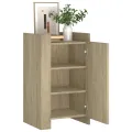 Buffet chêne sonoma 45x35x75 cm bois d'ingénierie