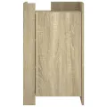 Buffet chêne sonoma 45x35x75 cm bois d'ingénierie