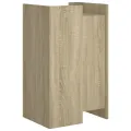 Buffet chêne sonoma 45x35x75 cm bois d'ingénierie