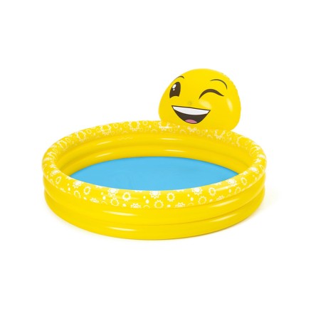 Bestway Piscina Gonfiabile Infantile Getto Sorriso 165x144x69 cm +2 An