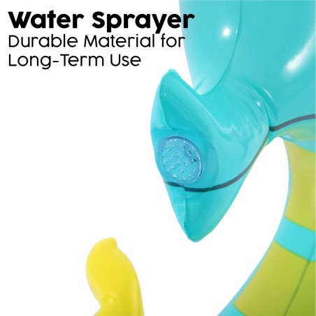 Bestway Piscine Gonflable Enfant Jet Cheval 188x160x86 cm +2 Ans Jardi