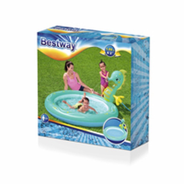 Bestway Piscina Hinchable Infantil Chorro Caballito 188x160x86 cm +2 A