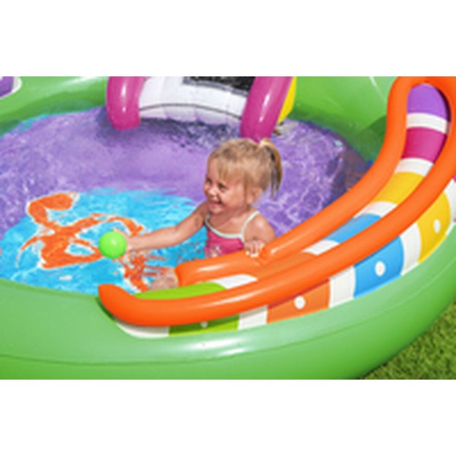 Bestway Piscine Gonflable Parc de Jeux Musical 295x190x137 cm +2 Ans J