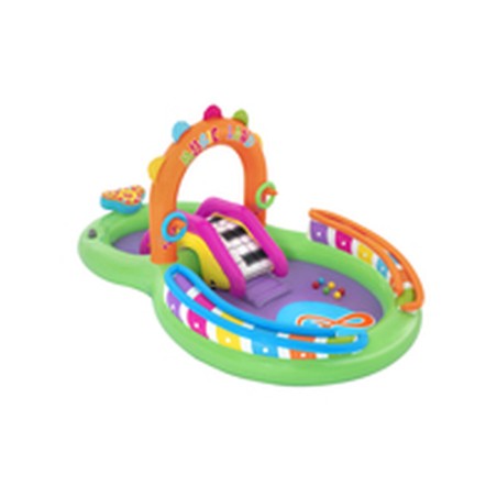 Bestway Piscine Gonflable Parc de Jeux Musical 295x190x137 cm +2 Ans J
