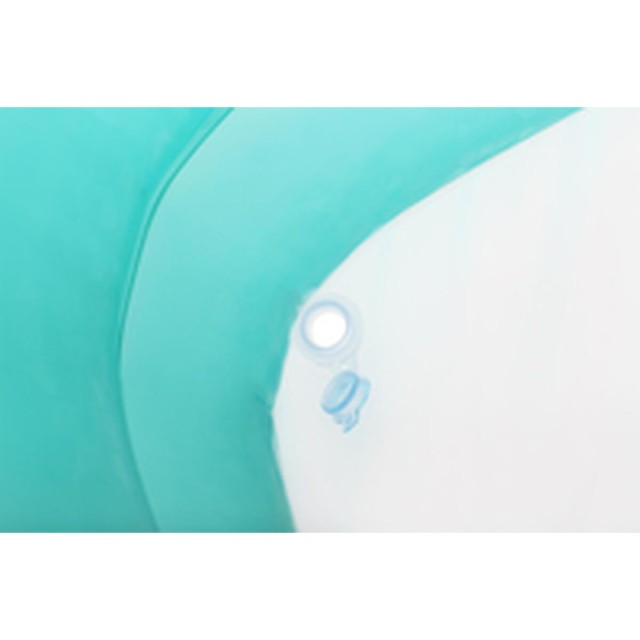 Bestway Piscine Gonflable 2 Chambres Rectangulaire 201x150x51 cm +6 An