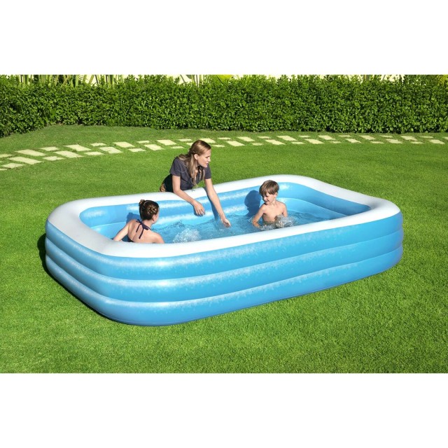 Inflatable Paddling Pool for Children Bestway Multicolour 305 x 183 x