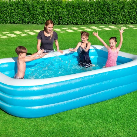 Inflatable Paddling Pool for Children Bestway Multicolour 305 x 183 x