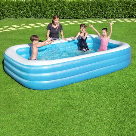 Inflatable Paddling Pool for Children Bestway Multicolour 305 x 183 x