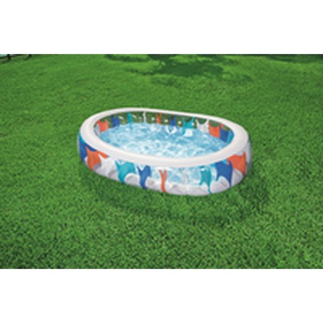 Bestway Piscina Gonfiabile Ellittica 229x152x51 cm +6 Anni Giardino 54