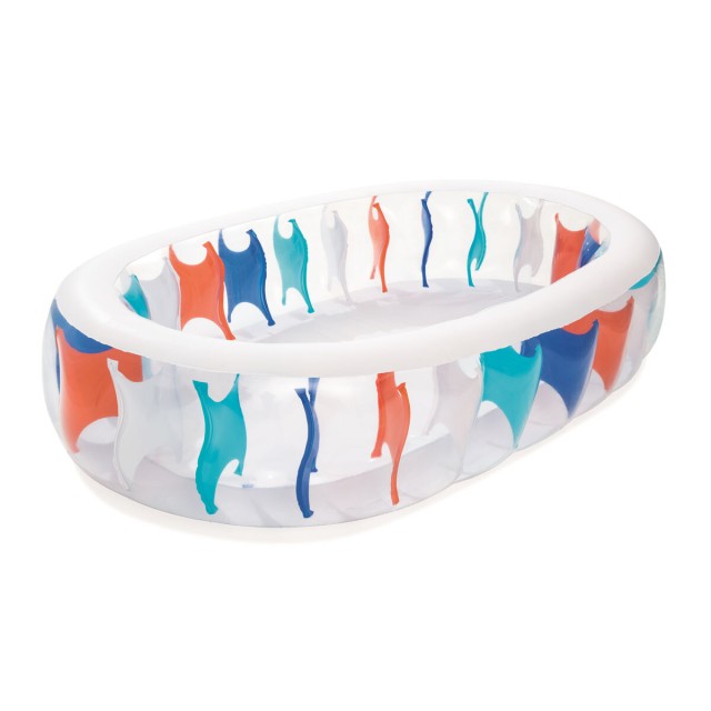 "Bestway Piscine Gonflable Elliptique 229x152x51 cm +6 Ans Jardin 5406