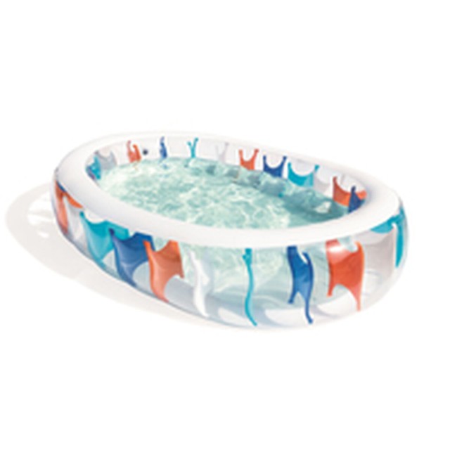 "Bestway Piscine Gonflable Elliptique 229x152x51 cm +6 Ans Jardin 5406