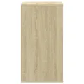 Commode d'angle chêne sonoma 60x41x76 cm bois d'ingénierie