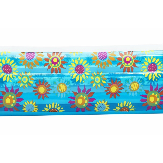 Bestway Piscina Hinchable 3 Camaras Floral 229x152x56 cm +6 Años Jard