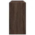 Armoire d'évier chêne marron 90x29x55 cm bois d'ingénierie