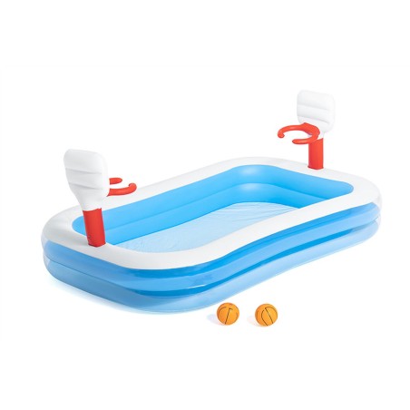 Inflatable Paddling Pool for Children Bestway 636 L 254 x 168 x 102 cm