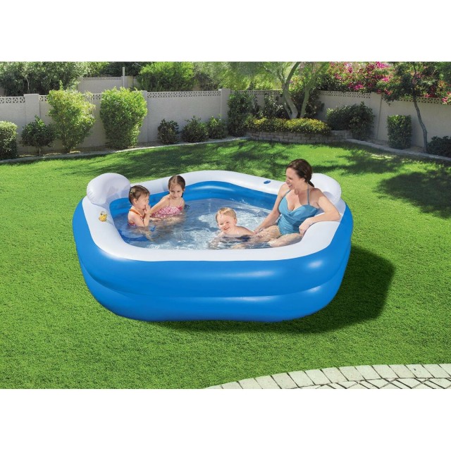 Bestway Piscina Gonfiabile 2 Camere Family 213x206x69 cm +6 Anni Giard