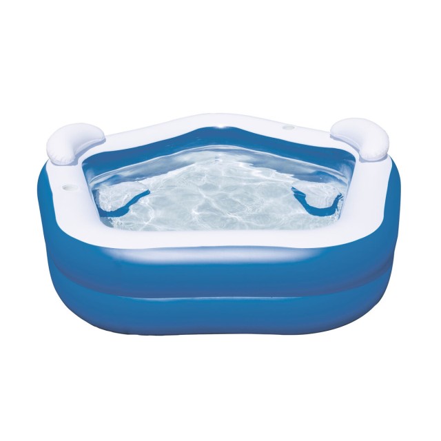Bestway Piscina Hinchable 2 Camaras Family 213x206x69 cm +6 Años Jard