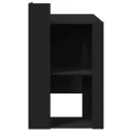 Bureau noir 103,5x56,5x94 cm bois d'ingénierie
